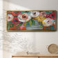 Color Burst I - Floater Framed Canvas Print