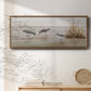 Early Risers II - Floater Framed Canvas Print