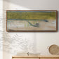 Aquatic Reflections I - Floater Framed Canvas Print