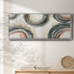 Elasticity - Floater Framed Canvas Print