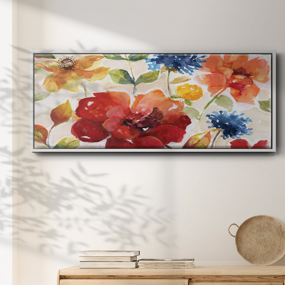 Summer Salsa - Floater Framed Canvas Print