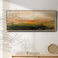 Lingering Light I - Floater Framed Canvas Print