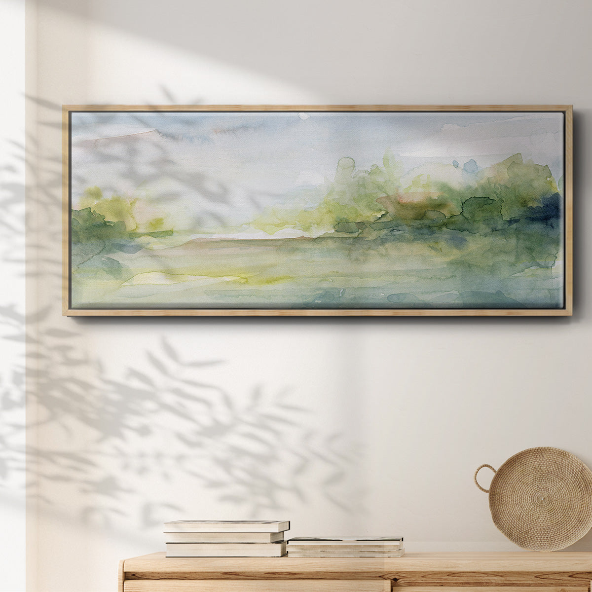 Clear Day - Floater Framed Canvas Print