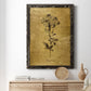 Gold Sketch Botanical II - Premium Canvas Framed in Barnwood - Ready to Hang