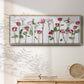 Rouge Moderne Panel - Floater Framed Canvas Print