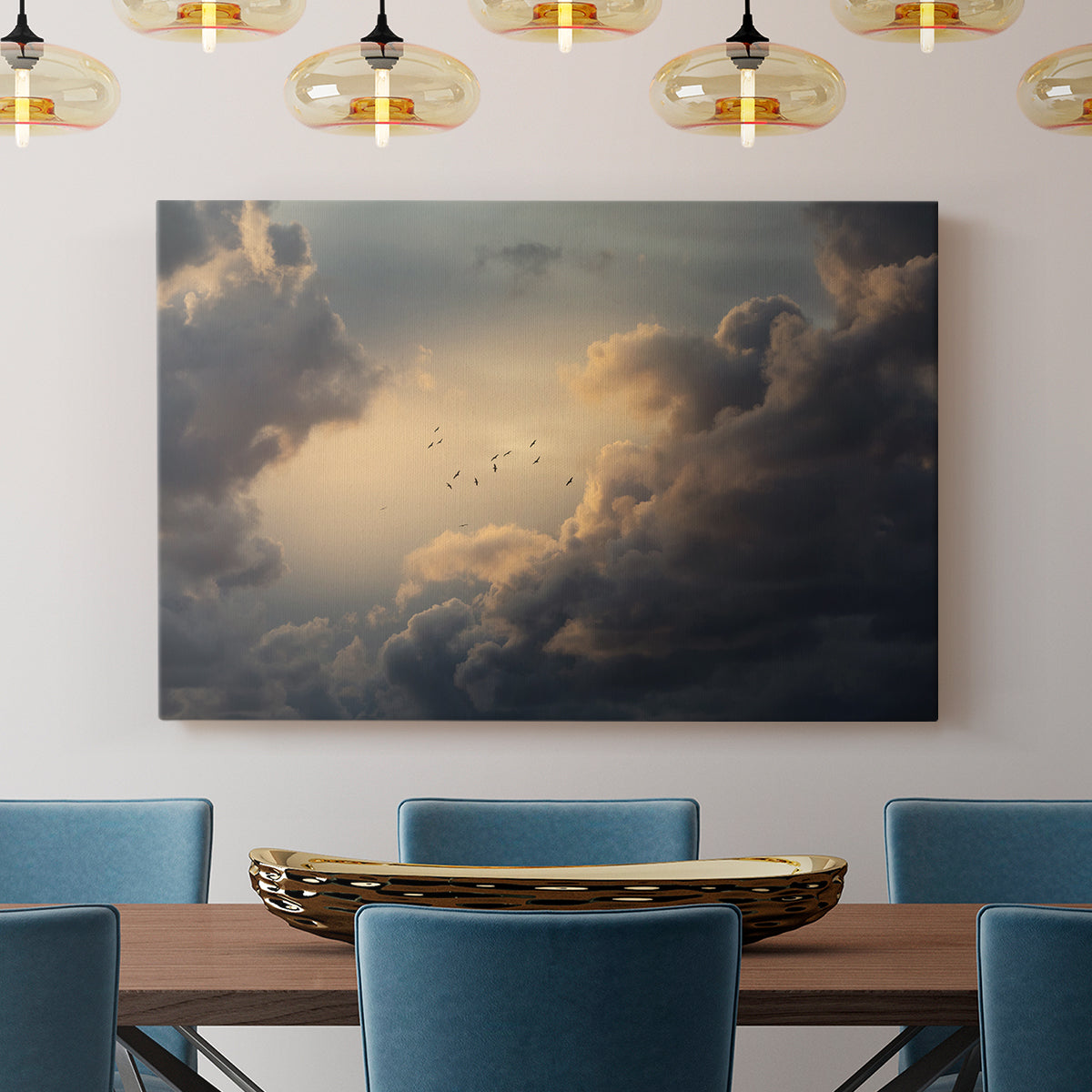 Soaring High Above - Canvas Art Print