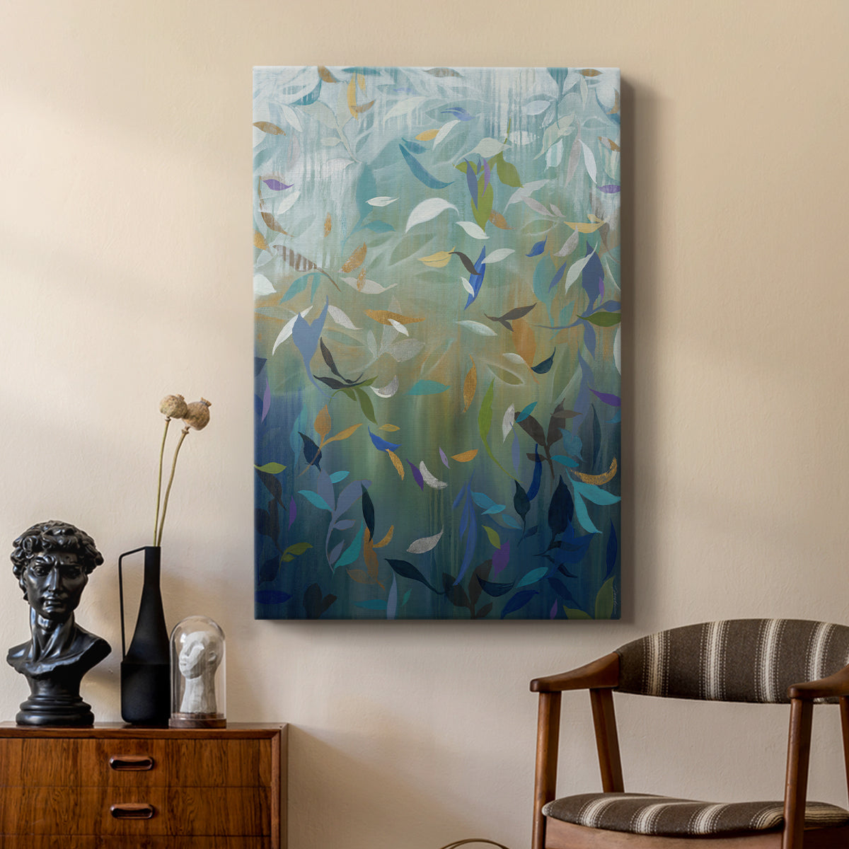 Falling Leaves - Canvas Art Print