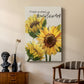 Fresh Picked Sunflowers - Canvas Art Print