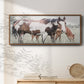 Grazin' - Floater Framed Canvas Print