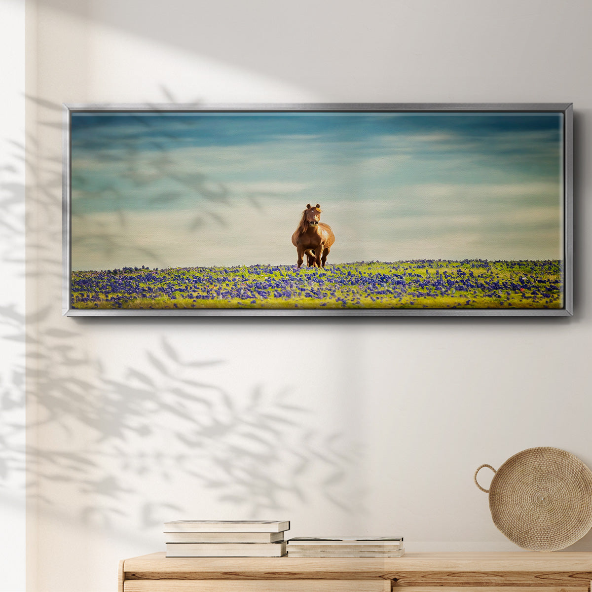 Sunlit Midwest II - Floater Framed Canvas Print