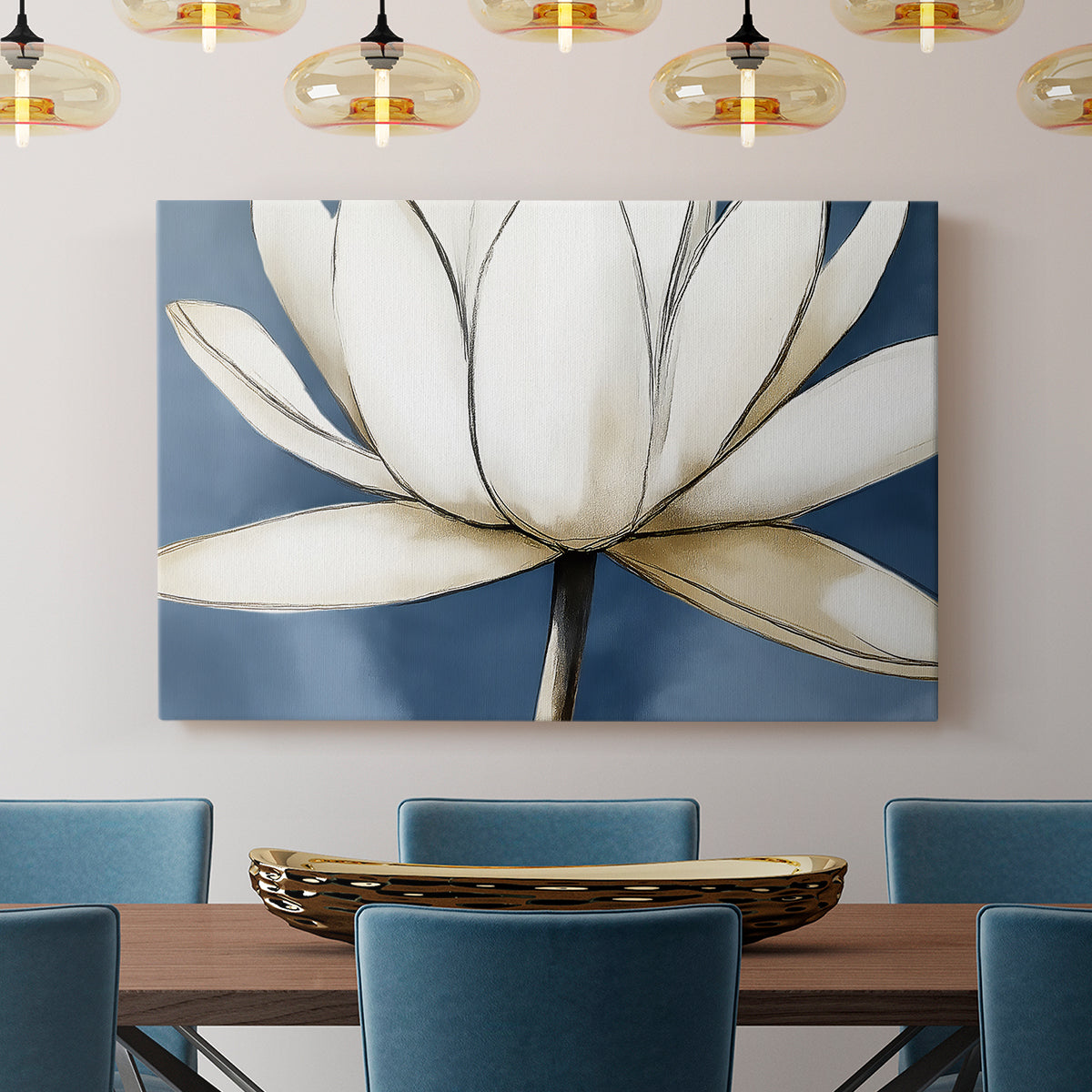 Floral Watercolor XIX - Canvas Art Print