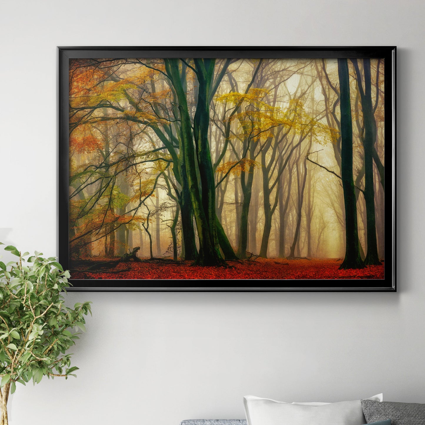 In Love with Fall Premium Classic Framed Canvas - Ready to Hang