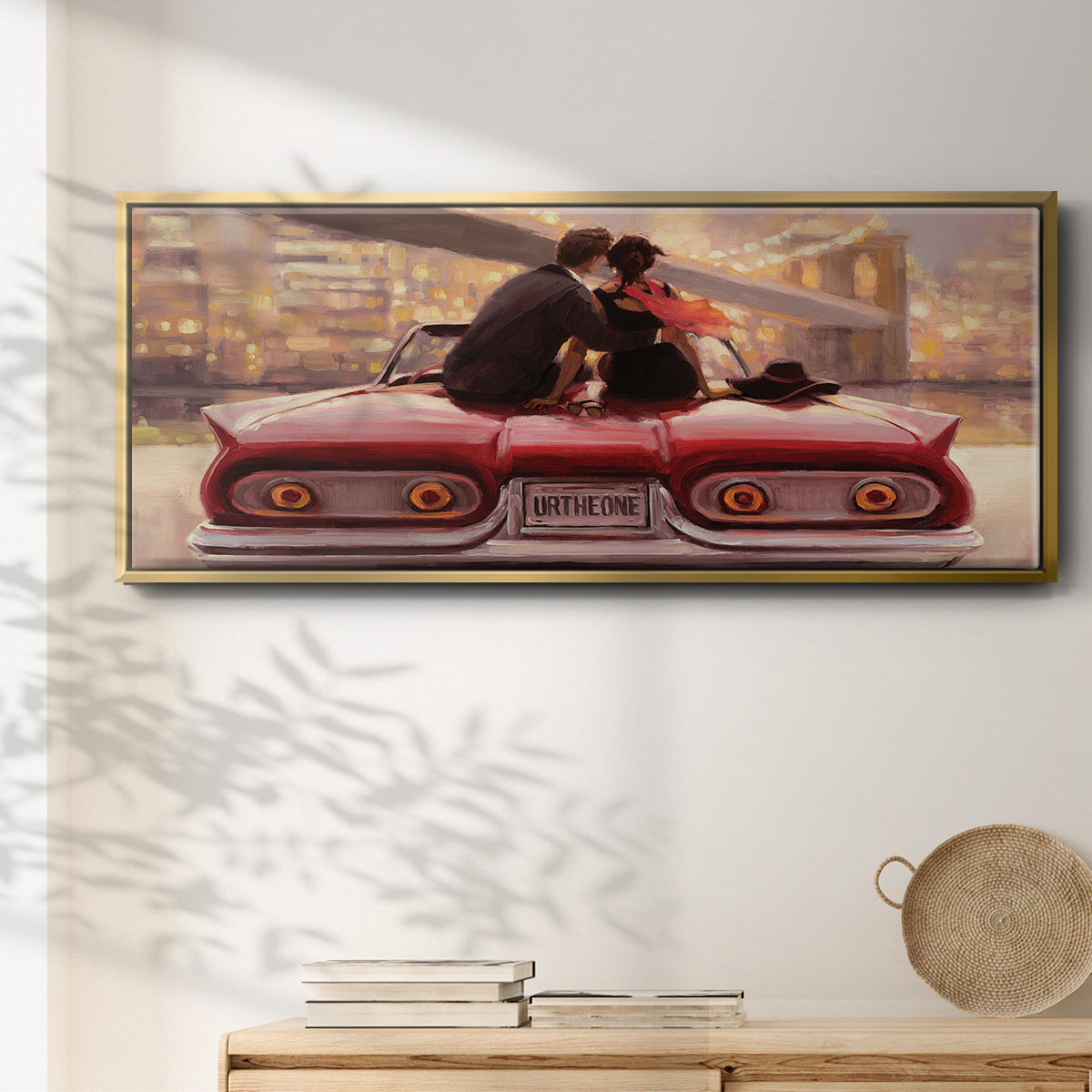 You Are The One - Floater Framed Canvas Print