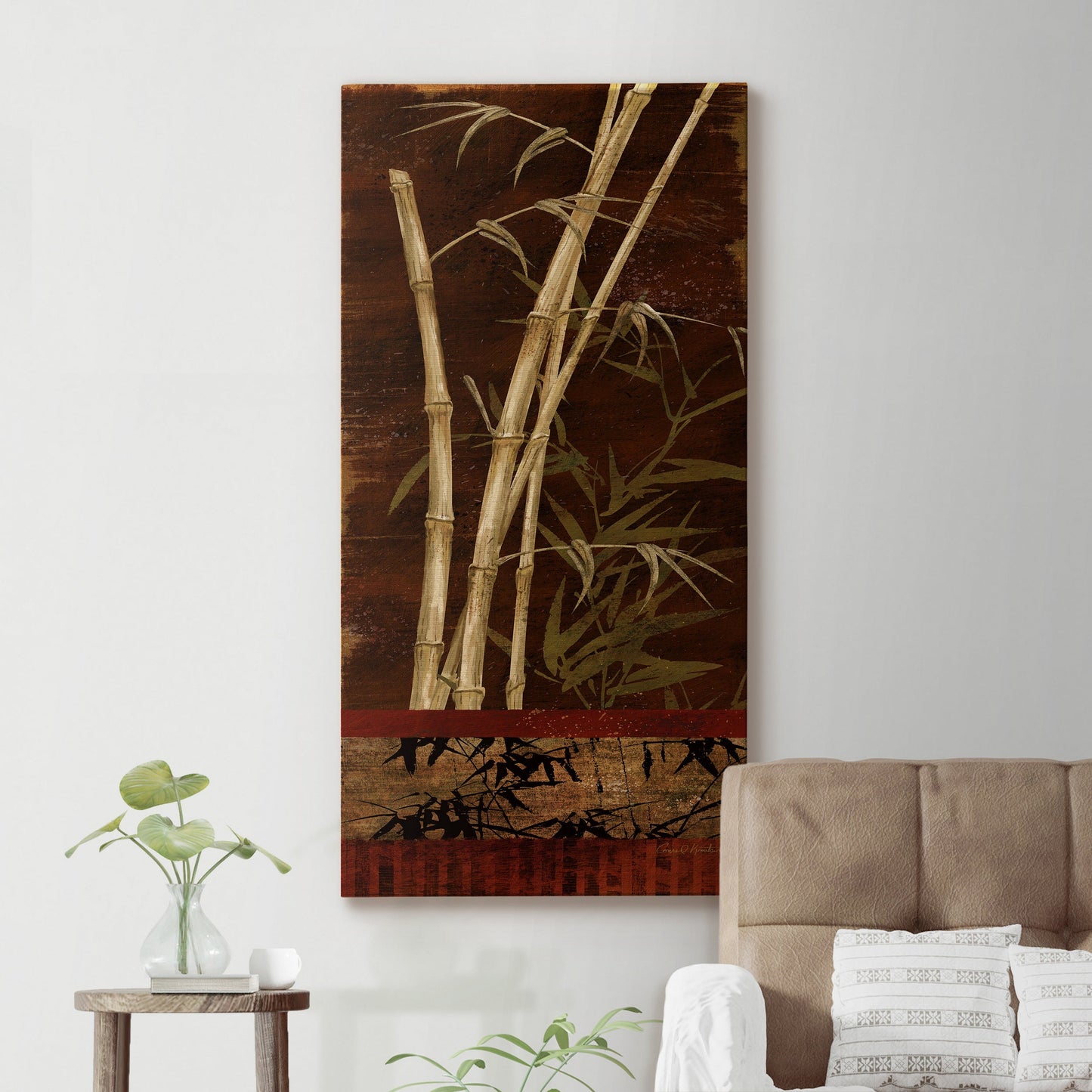 Bamboo Garden I - Premium Gallery Wrapped Canvas - Ready to Hang