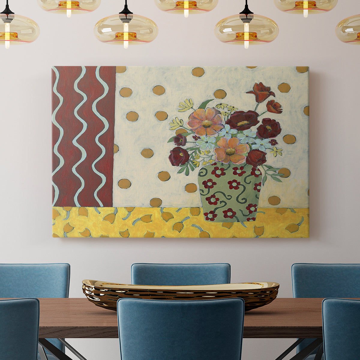 Flowerscape II - Canvas Art Print