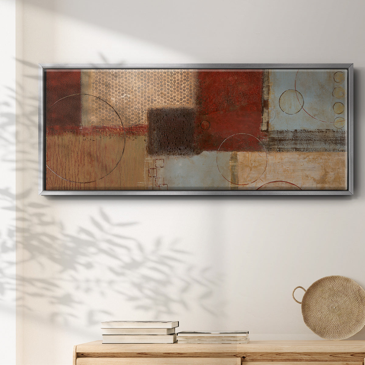 Seasons Go Round I - Floater Framed Canvas Print