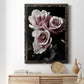 Rose Noir I - Premium Canvas Framed in Barnwood - Ready to Hang