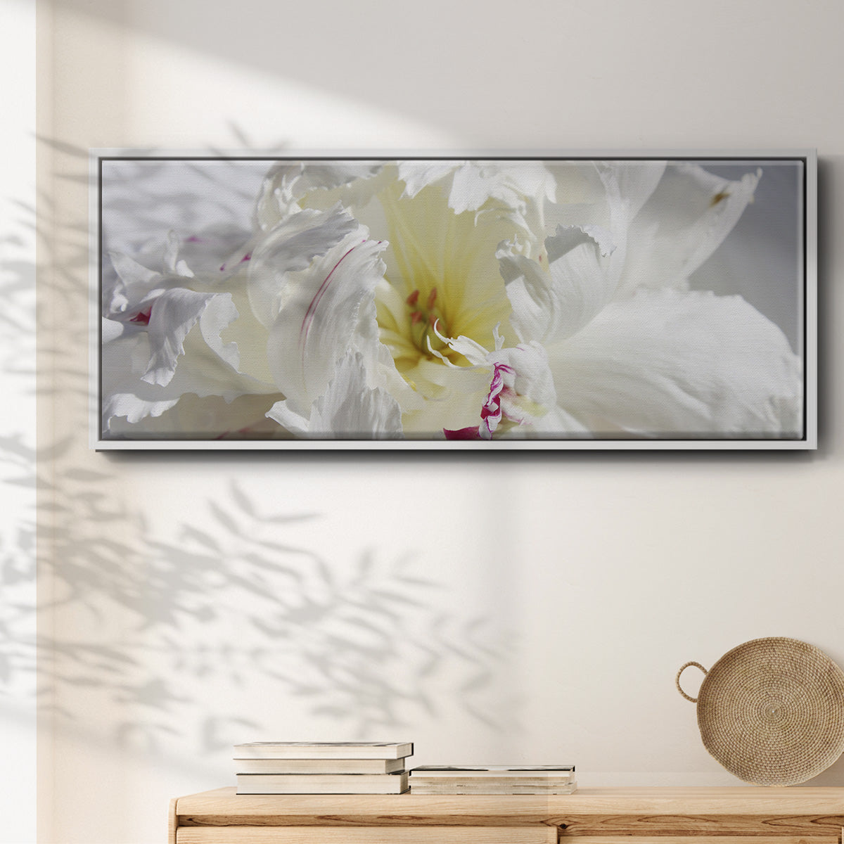 Breathless IV - Floater Framed Canvas Print