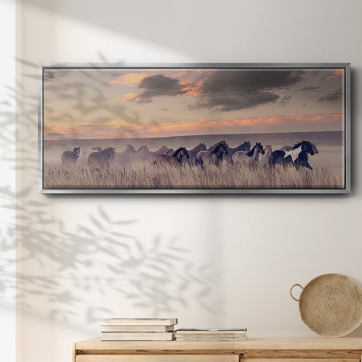 Wild and Free II - Floater Framed Canvas Print