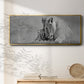 Lioness Love - Floater Framed Canvas Print