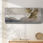 Watercolor with Gold II - Floater Framed Canvas Print