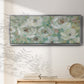 Pastel Symphony - Floater Framed Canvas Print