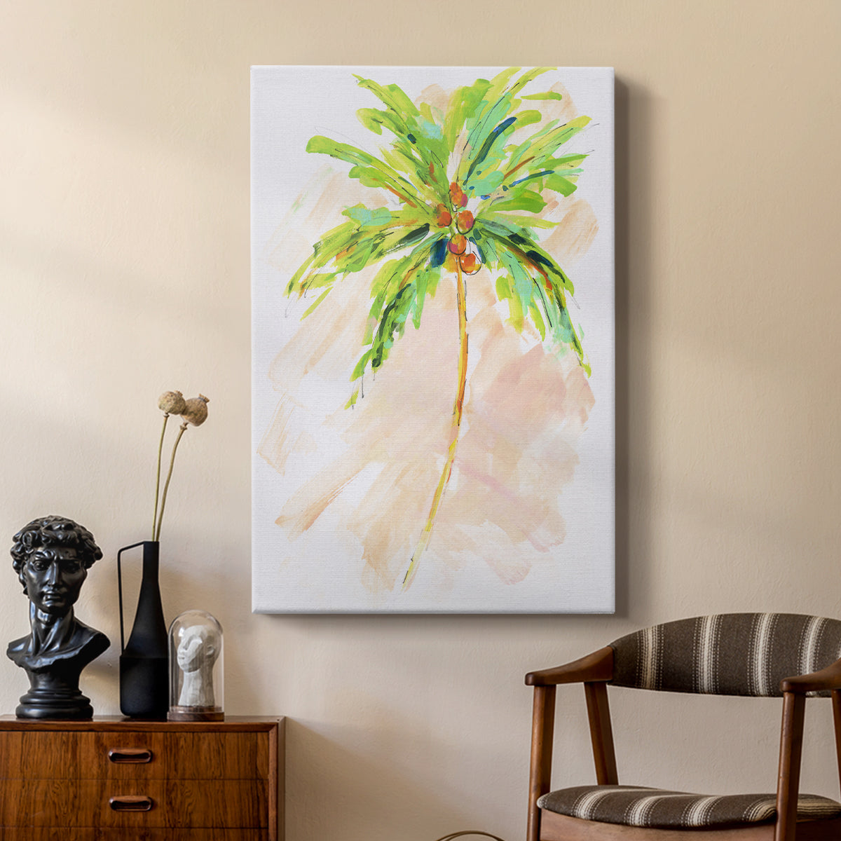 Coconut Palm II - Canvas Art Print