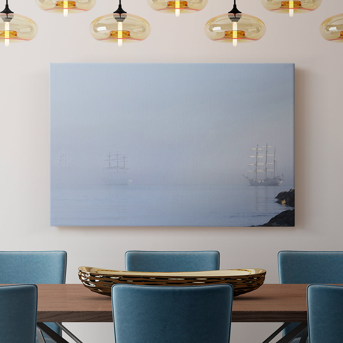 In the Mist - Canvas Art Print
