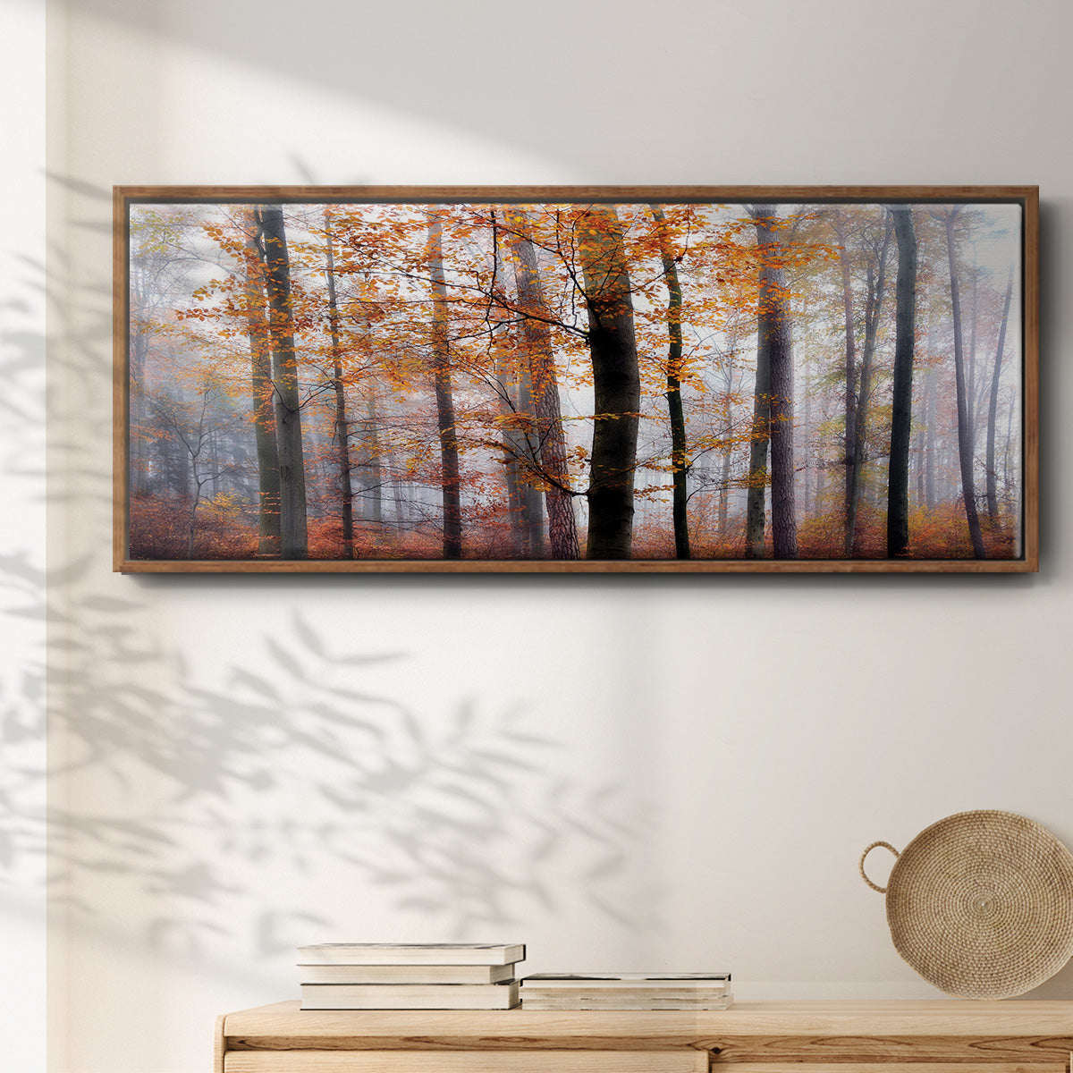 Lost in the Forest - Floater Framed Canvas Print