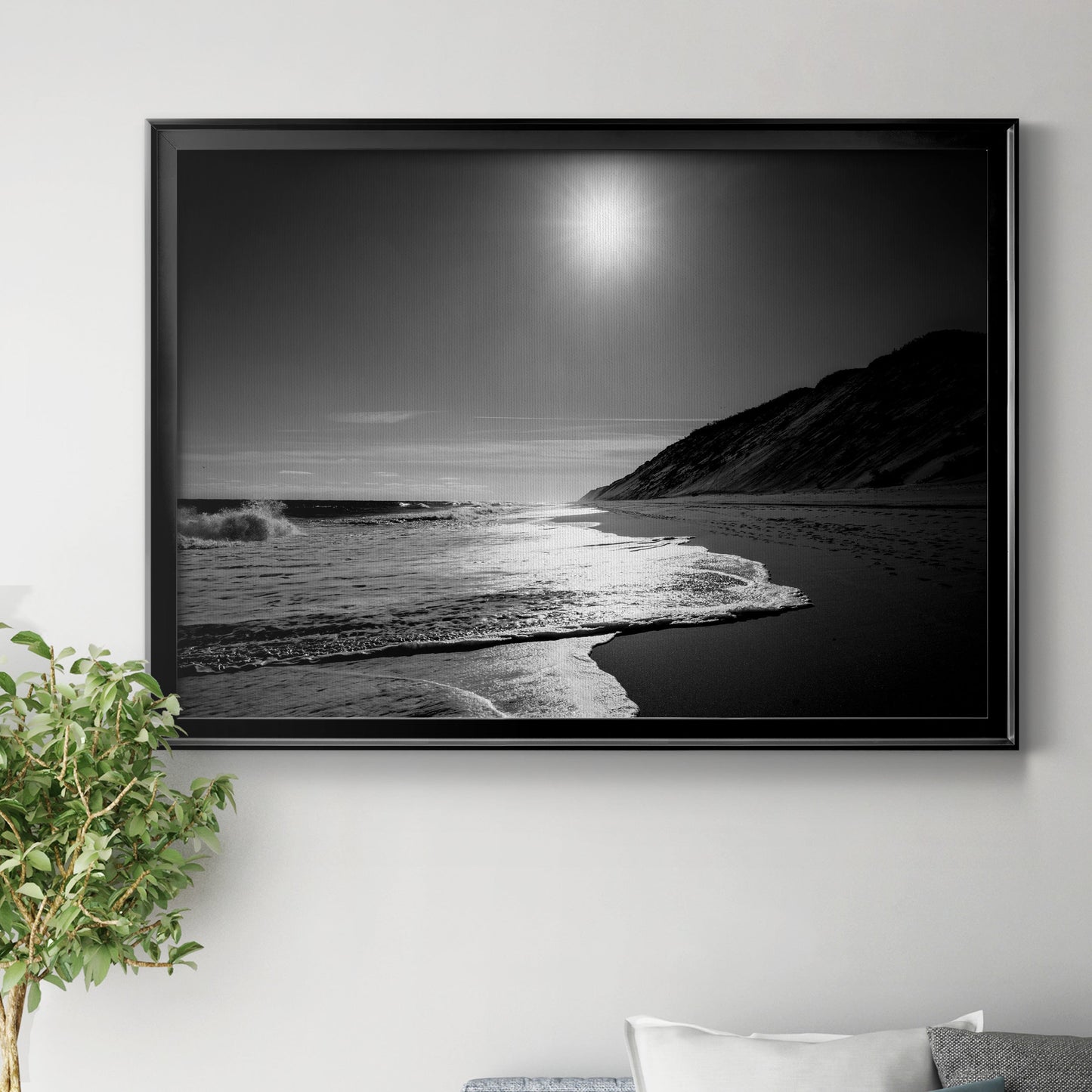 Against the Dune Premium Classic Framed Canvas - Ready to Hang