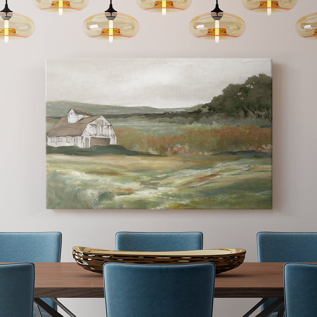 Afternoon on the Farm - Canvas Art Print