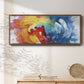Calliope - Floater Framed Canvas Print