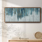 Soft Summer Night - Floater Framed Canvas Print