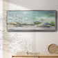 Dancing on the Waves II - Floater Framed Canvas Print
