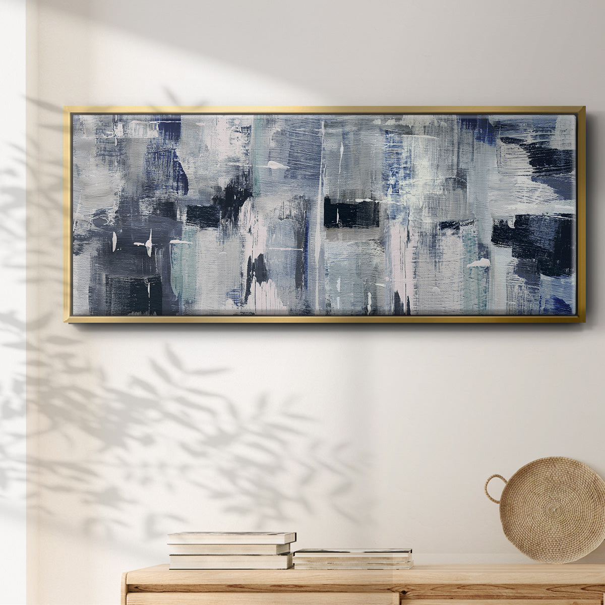 Spring Mountains - Floater Framed Canvas Print