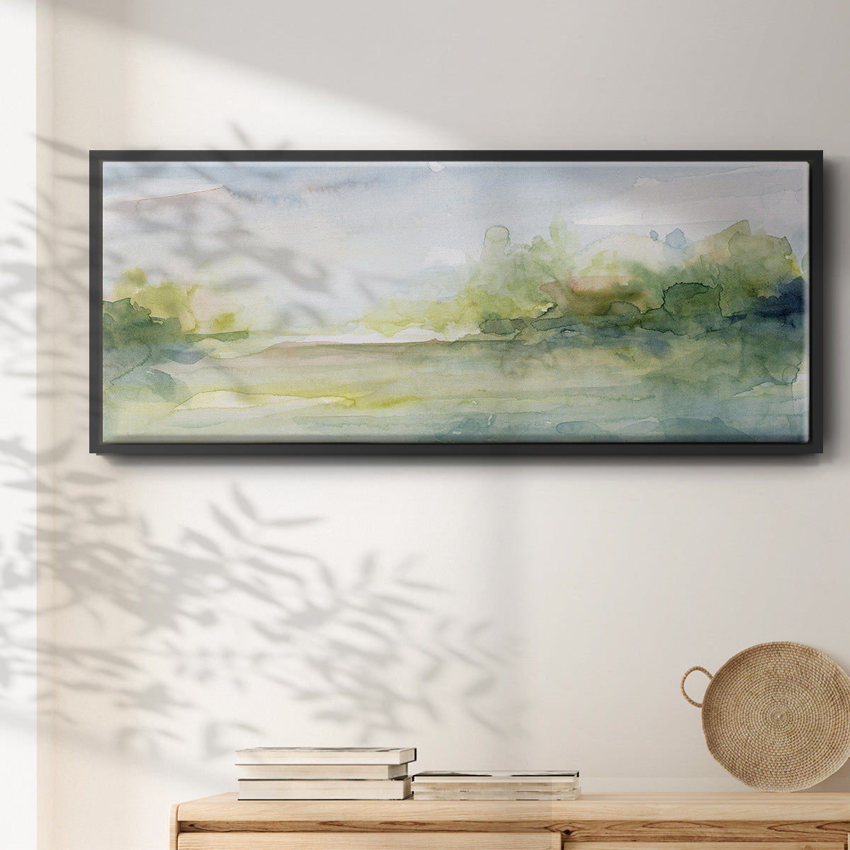 Clear Day - Floater Framed Canvas Print