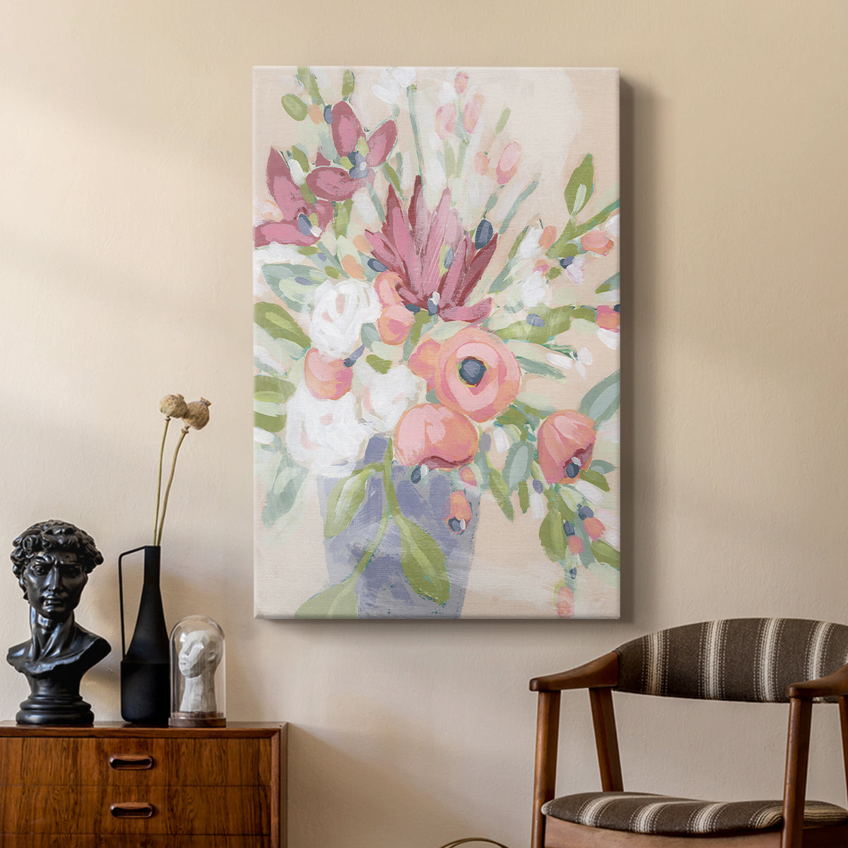 Blush Array II - Canvas Art Print