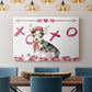 Puppy Valentine Collection A - Canvas Art Print