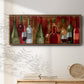 Wine Tasting - Floater Framed Canvas Print