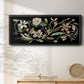 Pressed Flowers II - Floater Framed Canvas Print