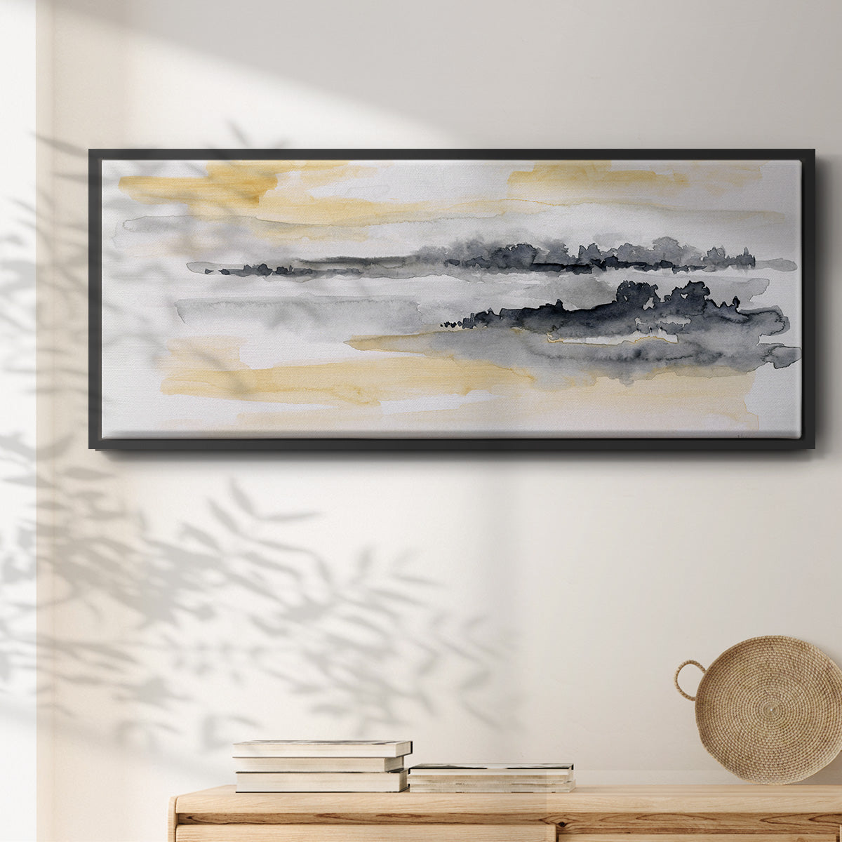 Whispering Wind II - Floater Framed Canvas Print