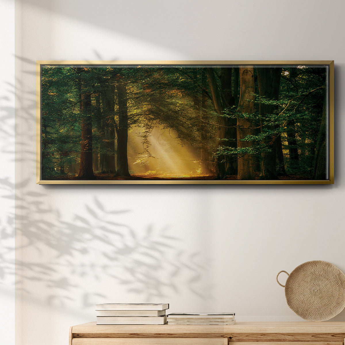 Shine On - Floater Framed Canvas Print