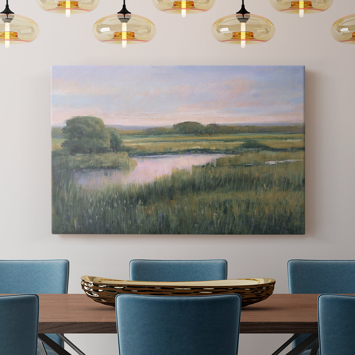 Spring Marsh I - Canvas Art Print