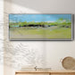 From the Terrace I - Floater Framed Canvas Print