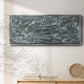 Static Scramble II - Floater Framed Canvas Print