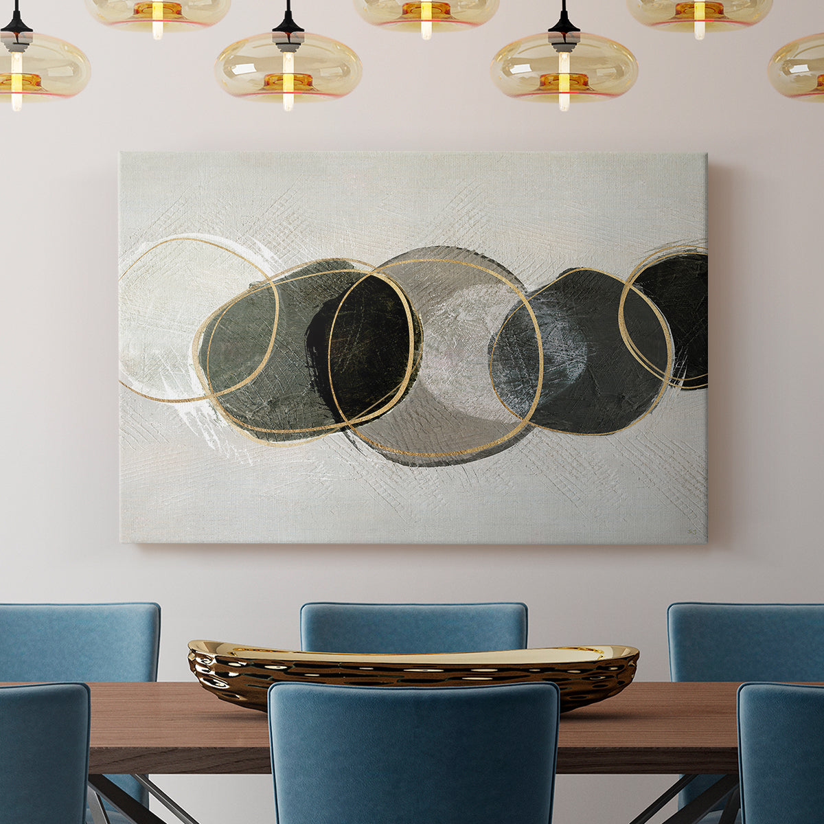 River Rock - Canvas Art Print