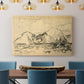 Hatched Horizon II - Canvas Art Print