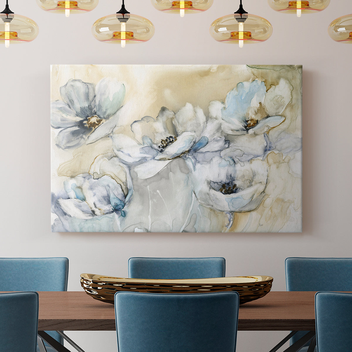 Soft Blooms - Canvas Art Print