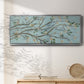Blue Sky and Blossoms - Floater Framed Canvas Print