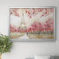 Spring In Paris - Modern Framed Canvas Print